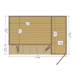 Shire Aster 12x8 Pent Shiplap Wooden Summer House - Assembly Service Included -Garden Care Shop shire aster 12x8 pent shiplap wooden summer house assembly service included5019804118908 02t bq