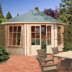 Shire Belvoir 10x10 Glass Apex Tongue & Groove Wooden Cabin - Base Not Included 14 Shire Belvoir 10x10 Glass Apex Tongue & Groove Wooden Cabin - Base Not Included -Garden Care Shop shire belvoir 10x10 glass apex tongue groove wooden cabin base not included5019804252398 01i bq
