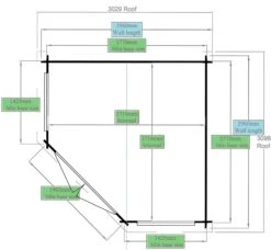 Shire Belvoir 10x10 Glass Apex Tongue & Groove Wooden Cabin - Base Not Included 18 Shire Belvoir 10x10 Glass Apex Tongue & Groove Wooden Cabin - Base Not Included -Garden Care Shop shire belvoir 10x10 glass apex tongue groove wooden cabin base not included5019804252398 02t