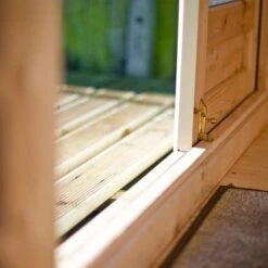 Shire Cannock 10x12 Ft Toughened Glass Apex Tongue & Groove Wooden Cabin With Felt Tile Roof -Garden Care Shop shire cannock 10x12 ft toughened glass apex tongue groove wooden cabin with felt tile roof5019804111343 01i