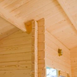 Shire Elveden 26x14 Toughened Glass Apex Tongue & Groove Wooden Cabin - Base Not Included -Garden Care Shop shire elveden 26x14 toughened glass apex tongue groove wooden cabin base not included5019804111527 05i bq