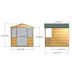 Shire Houghton 7x5 Glass Apex Shiplap Wooden Summer House - Base Not Included 5 Shire Houghton 7x5 Glass Apex Shiplap Wooden Summer House - Base Not Included -Garden Care Shop shire houghton 7x5 glass apex shiplap wooden summer house base not included5019804118830 02t bq