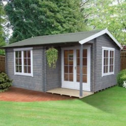Shire Twyford 14x17 Glass Apex Tongue & Groove Wooden Cabin - Base Not Included 17 Shire Twyford 14x17 Glass Apex Tongue & Groove Wooden Cabin - Base Not Included -Garden Care Shop shire twyford 14x17 glass apex tongue groove wooden cabin base not included5019804036158 01i bq