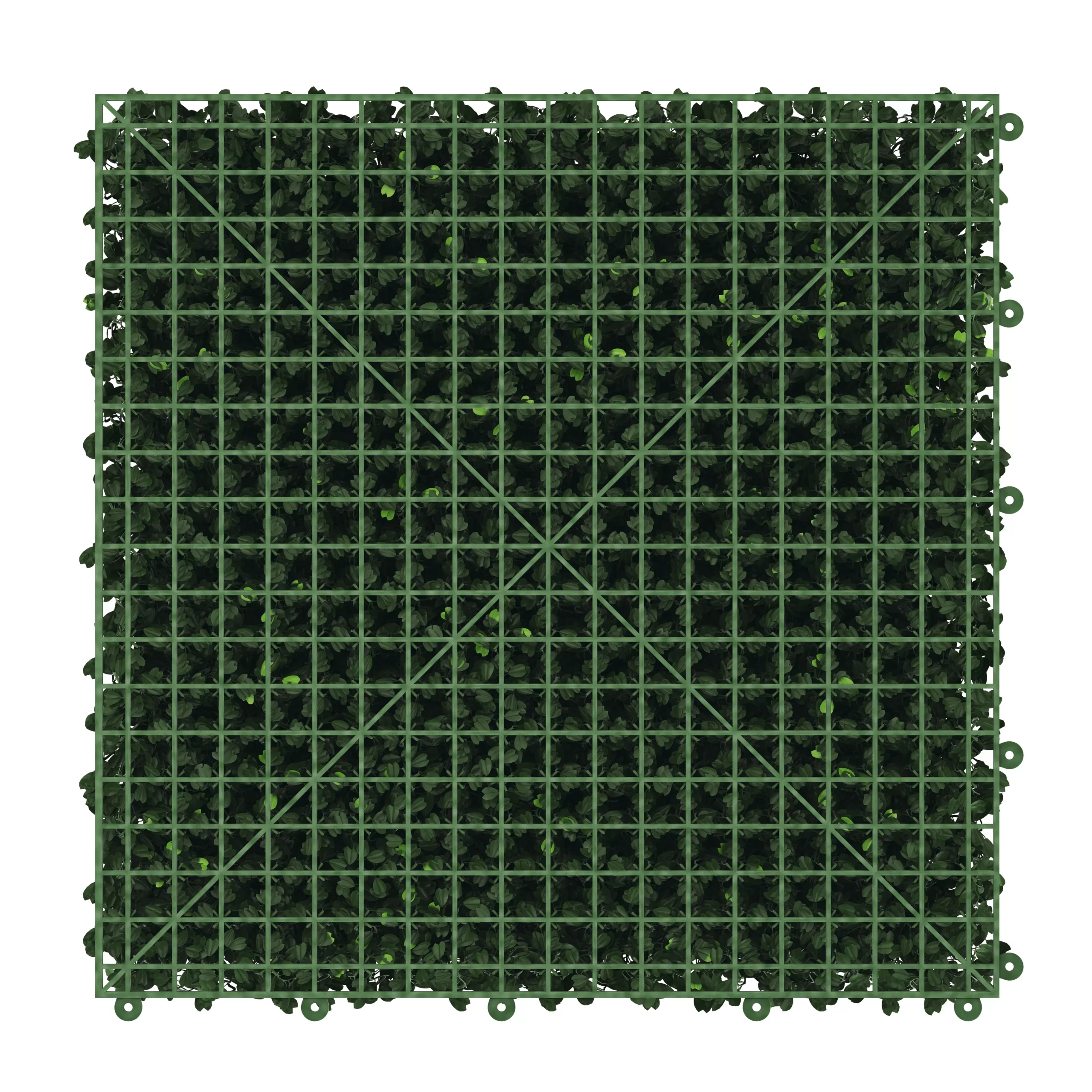 Vertical Square Artificial Plant Wall, (H)0.5m (W)0.5m 2 Vertical Square Artificial Plant Wall, (H)0.5m (W)0.5m - Image 2
