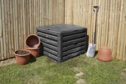 Verve Wood Effect Composter 400L -Garden Care Shop verve wood effect composter 400l5063022039118 01i